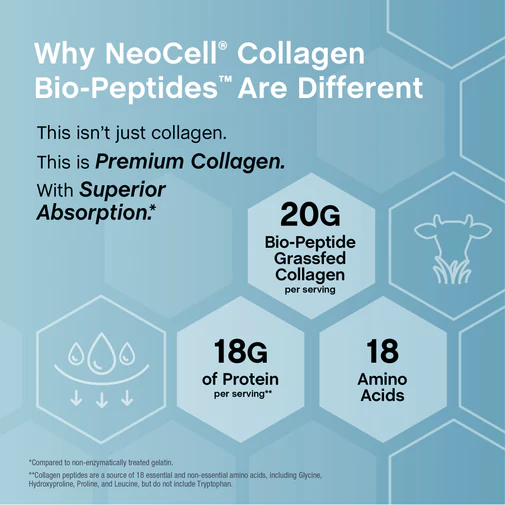 Grassfed Collagen Bio-Peptides, 20 oz (567 g) Powder