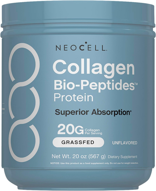 Grassfed Collagen Bio-Peptides, 20 oz (567 g) Powder